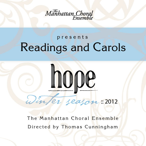 Readings and Carols: Hope - The Manhattan Choral Ensemble